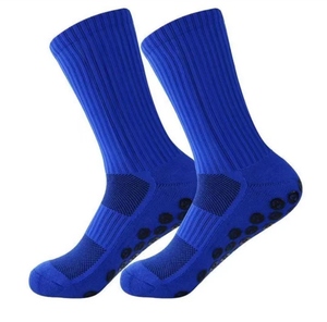 Red Crew <b>Socks</b> Anti-Slip Basketball <b>Socks</b> for Adults Summer Sports Wear Spandex <b>Polyester</b> Knitted <b>Socks</b> - Product Image 4