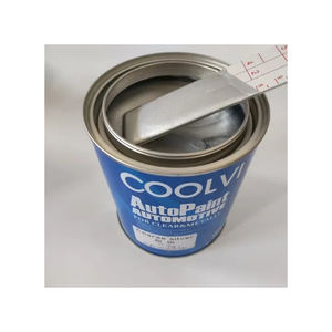 Pintura Automotriz Metálica de Color Blanco Puro 2K Directo de Fábrica para Reparación y Reacabado de Automóviles - Product Image 2