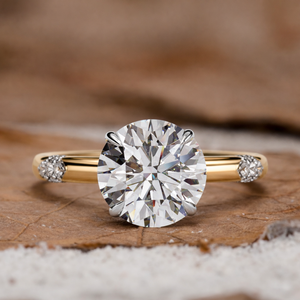 Luxury 10K 14K 18K Solid Gold DEF VVS Lab <b>Diamond</b> Wedding Band Engagement <b>Ring</b> Petal Type for Romantic Parties Fine Jewelry - Product Image 1