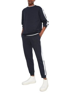 Ensemble de survêtement tendance à taille élastique pour hommes, directement de l'usine, nouvelle arrivée à prix avantageux. - Product Image 3