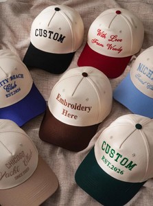 Gorras de Béisbol Unisex 100% Algodón, Bordadas Personalizadas, con Diseño de Argyle, Logotipo Personalizado, UPF 50+, Venta al Por Mayor, Logotipo Gratuito - Product Image 4