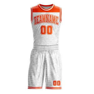 Custom Basketball Uniform Set Sublimation Team Jersey Shorts Custom Logo Name Number Breathable Quick Dry Basketball Uniform Set - Product Image 6
