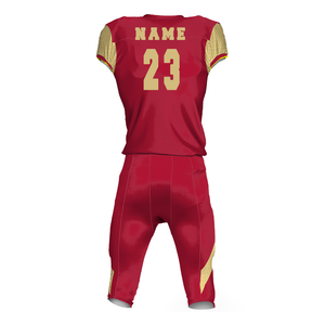 Ensemble de maillots de football américain pour hommes, bleu, blanc, orange, 23, sublimé, col en V, manches courtes, évacuation de l'humidité, coupe athlétique, toutes saisons - Product Image 5