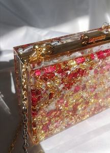 Bolso de mano clásico hecho a mano, diseño simple y elegante, para mujer, estilo creativo, de resina, ecológico, de Universal Overse - Product Image 4