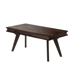 Vietnam Manufactured <b>Rustic</b> Modern Stain Finish Adjustable Spacious Seat <b>Dining</b> <b>Chair</b> Walnut Coffee Color Apartment - Product Image 3