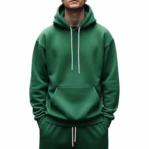 New Arrival Men's Hooded Windproof Tracksuit Set Printed Cotton <b>Polyester</b> <b>Jogger</b> Breathable Comfort Autumn Sports Streetwear - Product Image 2