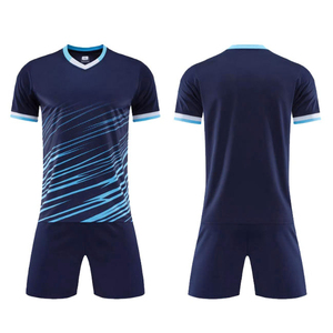 Ensemble d'uniformes de football RAMen, violet foncé, col en V, manches courtes, rayé, qualité supérieure, coupe athlétique, toutes saisons - Product Image 4