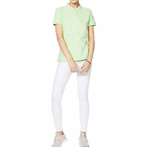 เสื้อโปโลผู้หญิงคุณภาพสูงรุ่นใหม่ปี 2026 สีพื้น ผ้าฝ้ายอย่างดี ราคาสมเหตุสมผล - Product Image 4