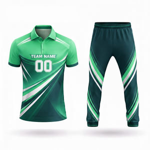 Uniforme de Cricket de Poliéster 100% Antibacterial con Estampado Digital de Nuevo Diseño, Personalizable para Equipos - Product Image 6