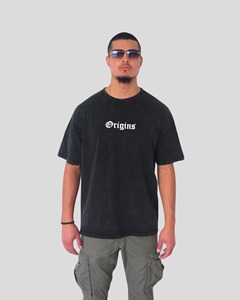 เสื้อยืดทรงบ็อกซี่ผู้ชาย โอเวอร์ไซส์ ไหล่ตก ผ้าฝ้าย แขนสั้น สไตล์ลำลอง สตรีทแวร์ ทรงหลวม ปักลายกราฟิก เสื้อผู้ชายทรงบ็อกซี่โอเวอร์ไซส์ - Product Image 3