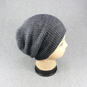Hot Sale Beanie <b>Hat</b> Solid Color 100% Acrylic Handmade Casual <b>Winter</b> Warm Cap for Adults 56-58CM Head Circumference - Product Image 3