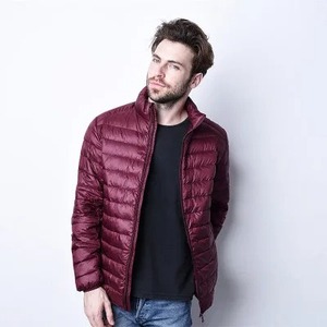 Veste d'hiver matelassée coupe-vent pour homme, personnalisable avec logo fournisseur, col montant et logo frontal, chaude et épaisse, haute qualité - Product Image 5