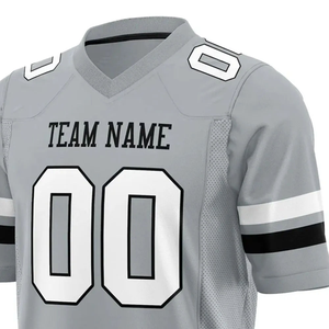 Maillot de football américain unisexe imprimé tendance, anti-plis, 100 % polyester, protection UV UPF 50+, pour hommes - Product Image 6