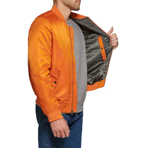 Soft Fabric Premium Quality Regular Cheap Price <b>Men</b> Winter Bomber <b>Jacket</b> Professional Latest Design <b>Men</b> Zipper Bomber <b>Jacket</b> - Product Image 5