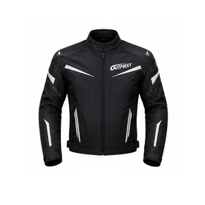 Wholesale Men Biker Motorcycle <b>Racer</b> Motorbike Leather <b>Jacket</b> Racing Motorbike Textile Leather <b>Jacket</b> - Product Image 5