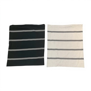 Housse de coussin carrée moderne 100% coton, anti-rides, lavable, pour la maison et l'hôtel - Product Image 1