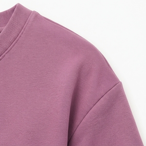 Robe décontractée pour femme, col rond, drapée, longueur genou, en tricot extensible respirant, coupe ample, style A, avec poches latérales, pour toutes les saisons - Product Image 5
