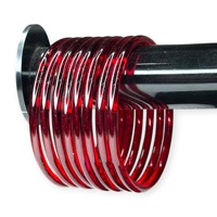 Set Gelang Kaca Jelly Polos Merah Kashmir Klasik untuk Wanita, Cocok untuk Pernikahan dan Kegunaan Sehari-hari, Dapat Ditumpuk, Ringan, dan Elegan