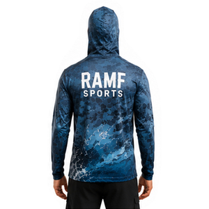 Sudadera de Pesca con Protección UV Personalizada al por Mayor, UPF 50+, Manga Larga, Secado Rápido, Transpirable, Poliéster y Spandex - Product Image 2