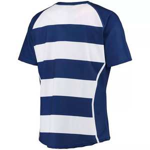Camiseta Oversize Personalizada Vintage con Botones, de Algodón Grueso Transpirable, Estilo Boxy Térmico de Rugby de Manga Corta para Fabricantes - Product Image 6