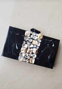 Bolso de Mano de Resina de Diseño de Lujo, Moderno para Chicas, Regalo de Boda, Bolso de Fiesta, Bolso de Mano de Resina de la India - Product Image 2