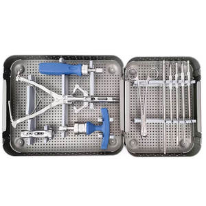 Direct Wholesale High Quality Orthopedic Surgical Spine Pedicle <b>Screw</b> Instruments <b>Set</b> for Lumbar Fixation Kit By Grip Surgical - Product Image 1