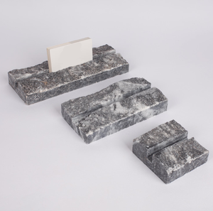 Marble <b>Table</b> Numbers <b>Card</b> Holder Natural Marble Name Tag Stand Natural Stone Dome <b>Card</b> Holder Minimalist Business <b>Card</b> Stand - Product Image 6