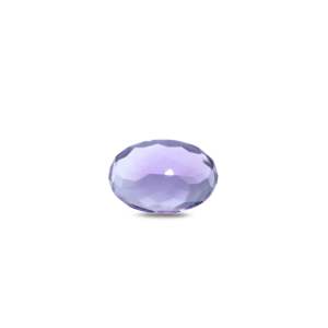 Natural Amethyst Gemstone 6.3 Carat Certified Wholesale Triangle Trillion Pear Marquise Oval Cabochon Cut - Product Image 2