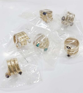 Anillos de Piedras Preciosas para Mujer GC-RG-323, Talla Ajustable para Niñas, Regalo de San Valentín, Exportación Mundial desde India - Product Image 2