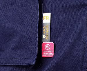 Pantalon de travail haute visibilité ignifuge avec bandes réfléchissantes, pantalon cargo à taille élastique, uniforme de sécurité bleu marine - Product Image 5