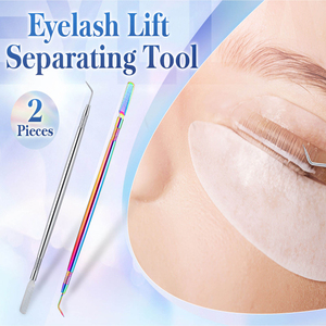 Séparateur de cils en acier inoxydable Premium KAAMIR INSTRUMENTS avec poignée antidérapante, pour usage en salon, lifting des sourcils, végétalien, durable, personnalisable - Product Image 5