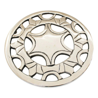 Socle de cuisson artisanal vintage en aluminium en forme de coq pour plats chauds, support de casserole en métal résistant à la chaleur pour cuisine rustique et décoration murale