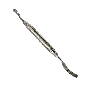 Lima ortopédica de doble punta de acero inoxidable, instrumento quirúrgico de corte inverso grande y pequeño para procedimientos de modelado óseo - Product Image 4