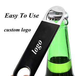 ที่เปิดขวดโลหะคุณภาพสูงราคาโรงงาน ที่เปิดขวดเหล็กหล่อแบบกำหนดเองราคาถูก พวงกุญแจติดผนังรูปขวดเบียร์โลหะ - Product Image 4