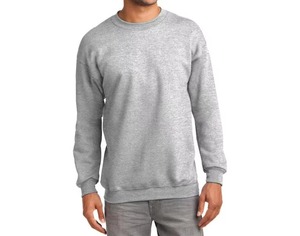 Wholesale 350gsm Crew Neck Unisex Cotton Oversized <b>Sweatshirt</b> Embroidered Crewneck Men Blank O Neck <b>Sweatshirt</b> - Product Image 2