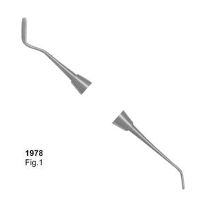 Instruments chirurgicales dentaires en acier inoxydable, Instrument de remplissage et Composite façonne 1, Instruments dentaires bon marché, 2 pièces - Product Image 1