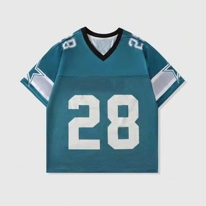 Oversized <b>Soccer</b> Jersey Custom Sublimation Football Shirt Vintage Team Wear Breathable Mesh Sports Jersey Custom Logo - Product Image 6