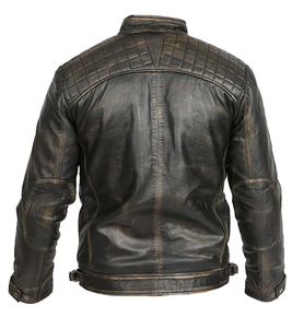 Design Your Own Leather Fashion <b>Jackets</b> High Quality Product in Best Price Long Sleeve Leather <b>Jacket</b> For <b>Men</b> <b>Light</b> Weight - Product Image 4