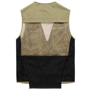 Chaleco Multibolsillos Cortavientos Casual de Otoño, Chaleco de Pesca Duradero para Exteriores, Chaleco sin Mangas Personalizado para Golf y Fotografía, Chaleco para Hombre - Product Image 6