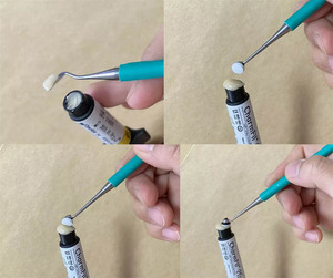 กระจกตรวจฟันและเครื่องมือสำรวจช่องปากพร้อมด้ามจับแบบมีลาย สีเงิน เครื่องมือผ่าตัดคลาส 1 - Product Image 4