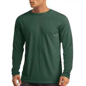 เสื้อยืดออกกำลังกายผู้ชาย สีพื้น พิมพ์ลายกราฟิกตามสั่ง เสื้อยืดผู้ชายขายดี สีพื้นเรียบง่าย โพลีเอสเตอร์ 100% - Product Image 1