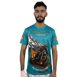 Durable Material Comfortable Sublimation T-<b>Shirt</b> Regular Solid <b>100</b>% <b>Polyester</b> Breathable Lightweight Eco-Friendly men T <b>shirts</b> - Product Image 4