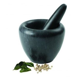 Heavy Duty Marble Mortar And Pestle For Crushing Garlic Ginger Spices And Dry Ingredients In Kitchen - Product Image 6