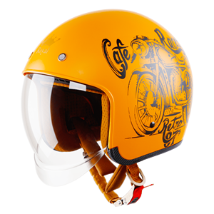 Casco de Motocicleta Abierto ROYAL M139 de ABS Avanzado, Fabricado en Vietnam, con Visera Antirrayas de Liberación Rápida, Alta Calidad, Nuevo, con Certificación DOT - Product Image 4