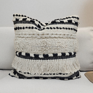 Housses de coussin tissées à la main meilleure qualité grand coussin de sol bohème housse de coussin d'extérieur portable d'Inde - Product Image 6