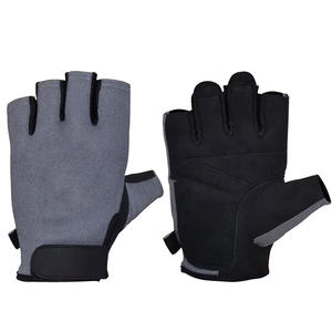 Guantes Deportivos de Medio Dedo SAAR Industries, Transpirables, de Cuero, para Fitness, para Hombre y Mujer, Precio de Fábrica, para Ciclismo - Product Image 3
