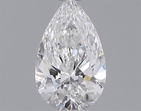 Diamante cultivado en laboratorio de 1.07 quilates, corte PEAR BRILLIANT, claridad VVS 2, corte excelente, diamante para la elaboración de joyas personalizadas