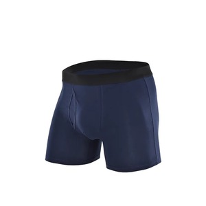 Spandex and <b>Polyester</b> <b>Boxer</b> Durable Soft Stretch Fabric Comfortable Fit for Casual Wear Exercise and Daily Comfort - Product Image 1