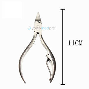 กรรไกรตัดเล็บที่ทนทานสำหรับใช้ในบ้านและร้านเสริมสวย เครื่องมือทำเล็บมือและเล็บเท้าแบบมืออาชีพ กรรไกรตัดเล็บสแตนเลสแบบพกพา - Product Image 6