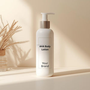 Lotion corporelle AHA pour une peau lisse et éclatante, exfoliation douce, hydratation profonde, améliore la texture, formule éclaircissante OEMODM UltraRenew - Product Image 3